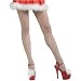 White Fence Net Stockings Adult