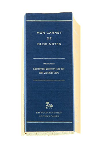Mon Carnet De Bloc Memo Pad