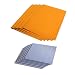 10 CHAMOIS PACK (4 LARGE ORANGE & 6 SMALL BLUE)