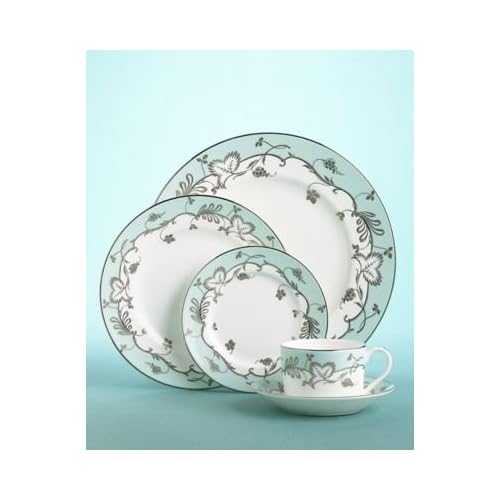 Martha Stewart's Flourish Robin's Egg Blue 5 Pc Place Setting by Wedgewood China