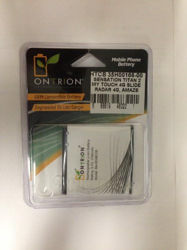 Cell Phone Batteries - Replacement Battery for HTC Sensation 4G, Evo 3D, Mytouch 4G Slide, Radar 4G, Amaze 4G, TITAN 4G, HTC V 4G