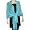 Turquoise Cashmere Pashmina Scarf Shawls Handcrafted In India 86 X 30 Inches Image #1