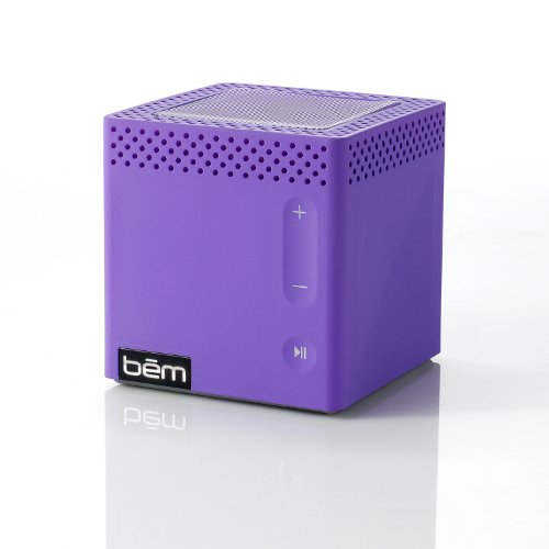 Bem HL2022E Bluetooth Mobile Speaker for Smartphones - Retail Packaging - Purple