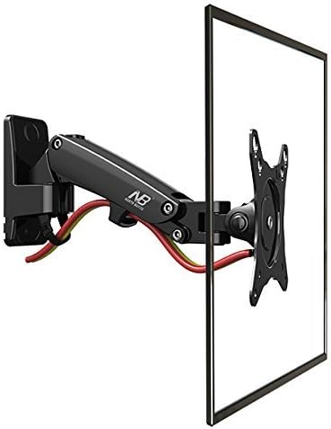 TV Mount TV stand TV Bracket ( FMWM120) for 17'' - 27 inch LED LCD Flat Panel Screens up to 15 lbs Universal Full Motion Articulating Gas Spring