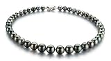 Multi-Overtone 8-13mm AA+ Tahitian Pearl Necklace