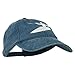 Sports Kayak Embroidered Washed Dyed Cap - Navy