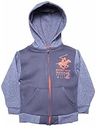 Apparel: BEVERLY HILLS POLO CLUB* Little Boys 4-7 Fleece Lined Zip up Warm Hooded Sweatshirt7
