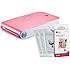LG PoPo Pocket Photo 2 PD239 (Pink) Mini Portable Mobile Photo Printer +30 Zink Paper Sheet for Android, iOS