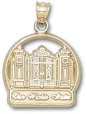 Brown Bears Solid 10K Gold Van Wickle Gates Pendant