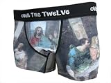 (オーバーザトゥエルブ)OVER THE TWELVE 最後のパン餐 顔料インクジェットPRINT BOXER/ナチュラル ボクサーパンツ 最後
