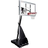 Spalding 68448 Portable Basketball System with 54-Inch Acrylic Backboard