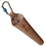 アイガーツール(EIGER TOOL) シンプルレザーケース カラビナ付き 小 ES-29