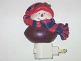 NEW YORK GIANTS Team Logo Christmas Touchdown Snowman Night Light