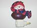NEW YORK GIANTS Team Logo Christmas Touchdown Snowman Night Light