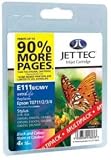 Epson T071 B/C/M/Y MULTIPACK Compatible Ink Cartridge by JetTec - E71