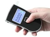 ***Ethylotest 2012 *** Homologu� et Agr�� Norme CE *** Alcootest Premium avec r�tro�clairage bleu et niveaux sonores d'alerte. ***Vendu avec 5 embouts individuels***