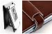 M-edge Platform Jacket for Kindle 2 (Genuine Leather--Smooth Mocha Brown)