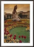 Mirabell Gardens, Salzburg, Austria Framed Photographic Poster Print by Elfi Kluck, 25x36