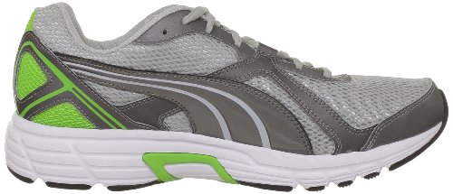 Puma Defendor, Chaussures de sport homme - Rouge (02High/Rise/Silver/Green), 40 EU