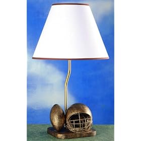 All American Football Lamp - Brown by -