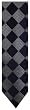 Men's Donald Trump Signature Collection Necktie Neck Tie Silk Navy and Silver