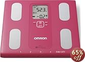 オムロン 体重体組成計 カラダスキャン HBF-207 ピンク