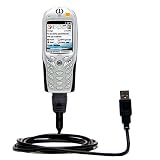 Classic Straight USB Cable for the Orange SPV E100 with Power Hot Sync and Charge capabilities - Gomadic Brand w/ TipExchange Technology