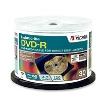 Verbatim LightScribe - 30 x DVD-R - 4.7 GB 16x - LightScribe - spindle - storage media