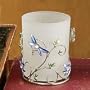 Dragonfly Candle Holder Floral Decoration Candelabra Votive Tealight