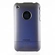 Seidio Innocase II Surface Soft Touch Case for iPhone 3G and 3GS - Sapphire Blue
