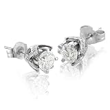 14k White Gold Round Brilliant Cut Diamond Earrings Studs 41%2B8ya7PClL. SL160 14k White Gold Round Brilliant Cut Diamond Earrings Studs