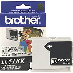 New Brother International Ink Cartridge Black 2pc 500 Page Yields For Dcp130c Mfc230c Fax2580
