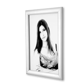 Value A4 Snap Frame - Pack of 10 - Poster Display Snap Frame 25mm Silver Anodised Frame, just �48.99!!!