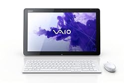 Sony VAIO Tap All-in-One Touchscreen SVJ20215CXW 20-Inch Desktop (White)