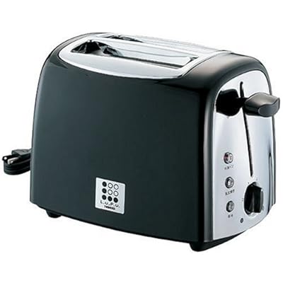 TWINBIRD L.u.P.u(ルプ) ポップアップトースター ブラック TS-D668B