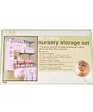 Delta 48 Piece Nursery Storage Set, Pink