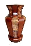 Wood Bamboo Planter/Jar