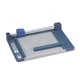CARL 12210 Bidex heavy-duty rotary trimmer, 14-1/2 x 22 base, 12 cut