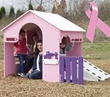 Tot Town Outdoor Tot House 1-Pink
