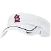 Nike St Louis Cardinals White Swoosh Visor