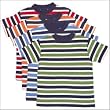 Boys Short Sleeve Stripe Tee