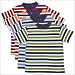 Boys Short Sleeve Stripe Tee