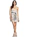 Roxy Juniors Lovely Sight Tube Dress, Natural Print, Medium