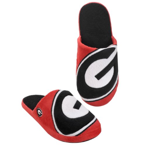 NCAA Georgia Bulldogs 2011 Big Logo Slide Slipper Hard Sole Large
