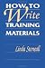 How to Write Training Materials