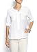 Mango Women's Blouson Vital, 8, White Mango Women's Blouson Vital, 8, White