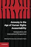 Amnesty in the age of human rights accountability : comparative and international perspectives