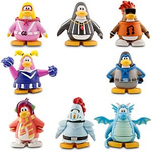 Disney Club Penguin 8 Pack Assortment - 2'' Mix 'N Match Figures by 
