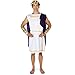White Toga (Short) Man Adult Costume XL