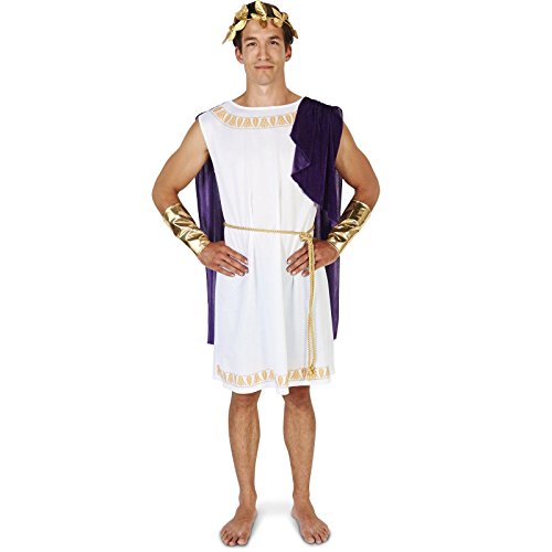 White Toga (Short) Man Adult Costume